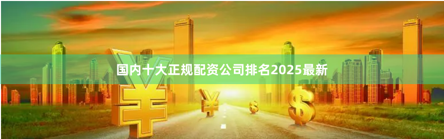 国内十大正规配资公司排名2025最新