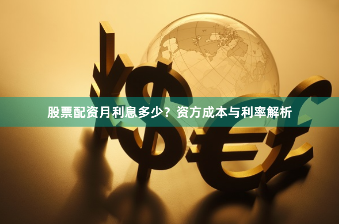 股票配资月利息多少？资方成本与利率解析